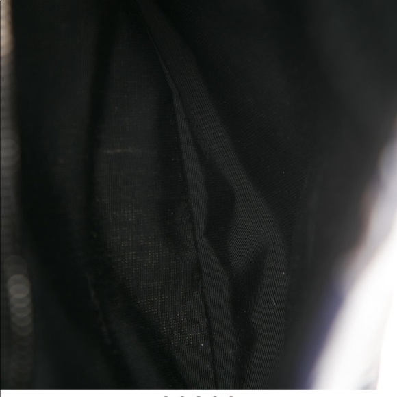 LANVIN Cobalt/Grey/Black/Ivory Printed Jacquard “Happy” Antique Hardware Clutch - Picture 6 of 8